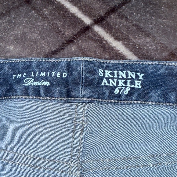 The Limited Skinny Ankle Jeans Size 12 - Picture 5 of 6